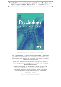 This article appeared in a journal published by Elsevier. The... copy is furnished to the author for internal non-commercial research