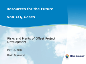 Resources for the Future Non-CO Gases Risks and Merits of Offset Project