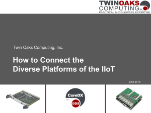 How to Connect the Diverse Platforms of the IIoT
