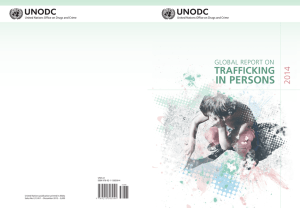 IN PERSONS TRAFFICKING 2014