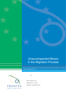 Unaccompanied Minors in the Migration Process