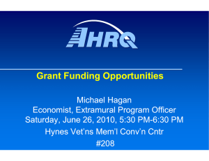Grant Funding Opportunities