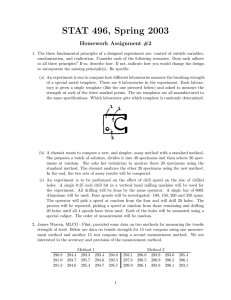 STAT 496, Spring 2003 Homework Assignment #2