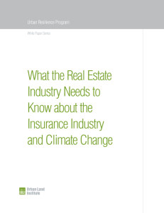 What the Real Estate Industry Needs to Know about the Insurance Industry