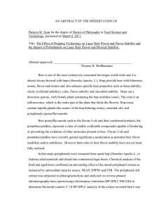 AN ABSTRACT OF THE DISSERTATION OF
