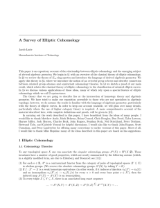 A Survey of Elliptic Cohomology