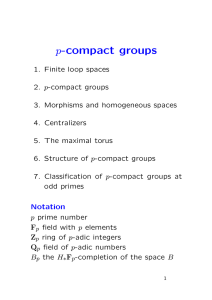 p-compact groups