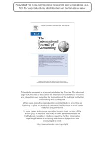 This article appeared in a journal published by Elsevier. The... copy is furnished to the author for internal non-commercial research