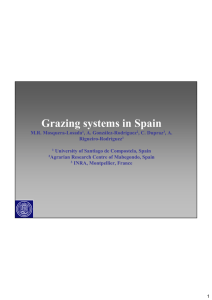 Grazing systems in Spain