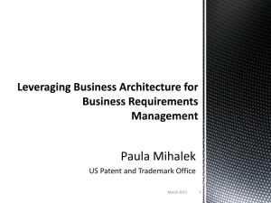 Paula Mihalek US Patent and Trademark Office 1 March 2015