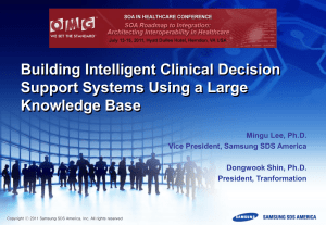 Building Intelligent Clinical Decision Support Systems Using a Large Knowledge Base