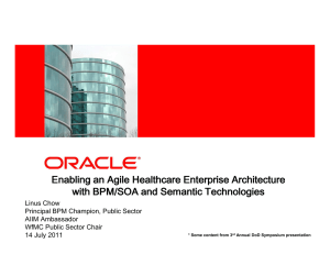 Enabling an Agile Healthcare Enterprise Architecture