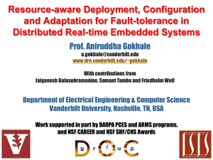 Resource-aware Deployment, Configuration and Adaptation for Fault-tolerance in Distributed Real-time Embedded Systems