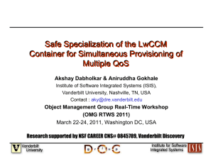 Safe Specialization of the LwCCM