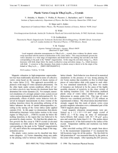 Plastic Vortex Creep in YBa Crystals Cu O