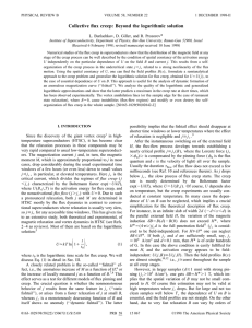 Collective flux creep: Beyond the logarithmic solution *