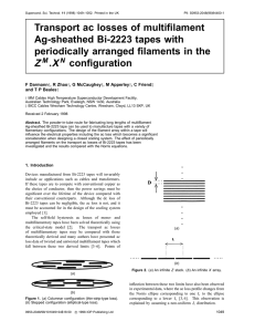 Transport ac losses of multifilament Ag-sheathed Bi-2223 tapes with