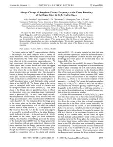 Abrupt Change of Josephson Plasma Frequency at the Phase Boundary Sr CaCu