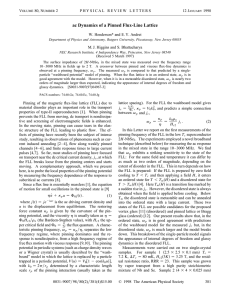 ac Dynamics of a Pinned Flux-Line Lattice