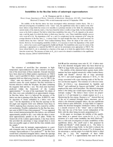 Instabilities in the flux-line lattice of anisotropic superconductors