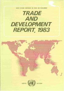 TRADE AND DEVELOPMENT REPORT 1983