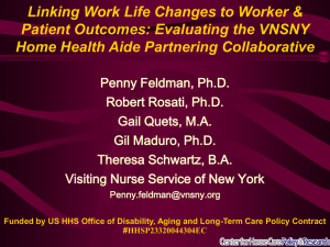 Linking Work Life Changes to Worker &amp;