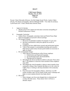 DRAFT  CSBS Senate Minutes Monday, Oct. 15, 2012