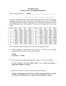 Stat 401G Lab 8 Group Activity on Multiple Regression