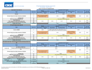 Chicago Board Options Exchange, Incorporated