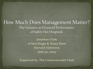 Jonathan Clark w/Sara Singer &amp; Nancy Kane Harvard University June 30, 2009