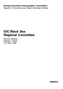IOC  Black  Sea Regional  Committee