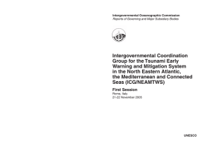 Intergovernmental Coordination Group for the Tsunami Early Warning and Mitigation System