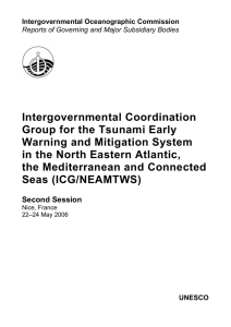 Intergovernmental Coordination Group for the Tsunami Early Warning and Mitigation System