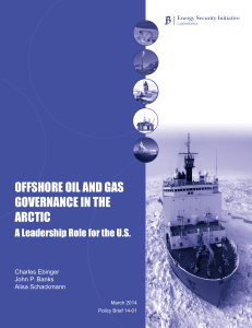 OFFSHORE OIL AND GAS GOVERNANCE IN THE ARCTIC