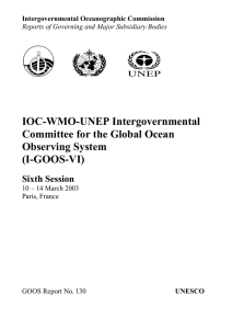 IOC-WMO-UNEP Intergovernmental Committee for the Global Ocean Observing System