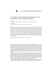 Review of Quantitative Finance and Accounting, 13 (1999): 277±293