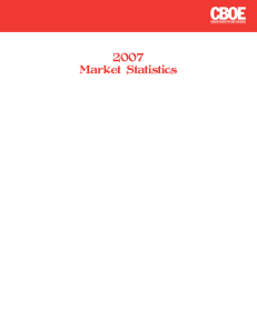 2007 Market Statistics