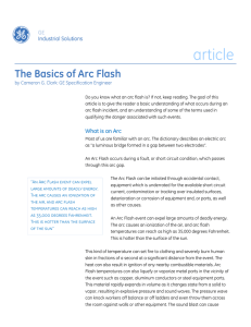 article  The Basics of Arc Flash