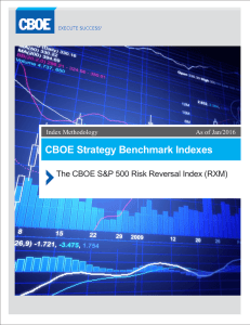 CBOE Strategy Benchmark Indexes