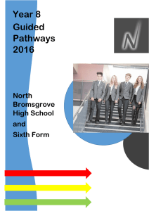 Year 8 Guided Pathways 2016