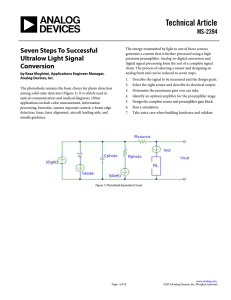Technical Article Seven Steps To Successful MS-2394