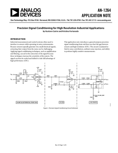 AN-1264 APPLICATION NOTE