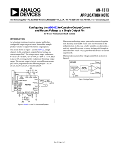 AN-1313 APPLICATION NOTE