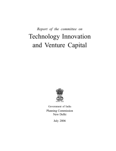 Technology Innovation and  Venture  Capital Planning Commission