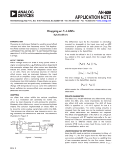 AN-609 APPLICATION NOTE