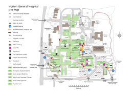 Whipps Cross Hospital Site map and wayfinding system