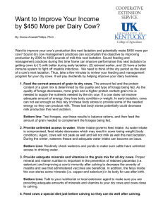 Want to Improve Your Income by $450 More per Dairy Cow?
