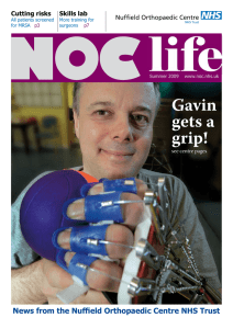 NOC Gavin gets a grip!