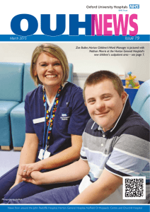 Issue 19 March 2015 Oxford University Hospitals