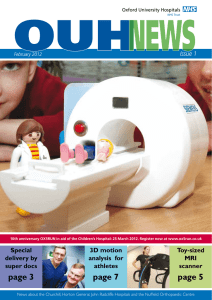 Issue 1 February 2012 Oxford University Hospitals